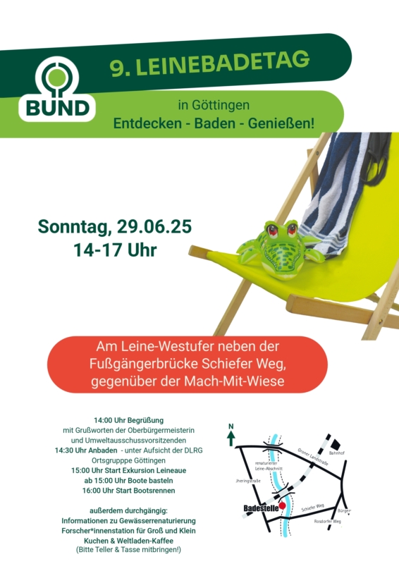 Neunter LeineBadetag